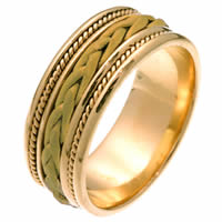 Item # 250181 - Hand Braided Wedding Ring