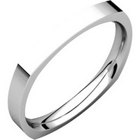 Item # 48839WE - Square Classic Wedding Ring