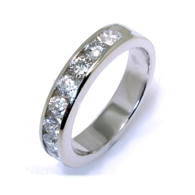 White Gold Diamond Wedding Band on W2150050w 14k White Gold Diamond Anniversary Band  0 50ct  Tw   By