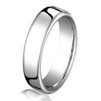 Item # B25813W - 14K White Gold 3.5mm  Comfort Fit Wedding Ring