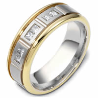 Item # C117861 - 14KT Two-Tone Diamond Wedding Ring