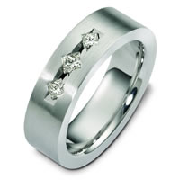 Item # C125351PP - Three Diamond Ring.