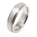 14K Contemporary Wedding Rings