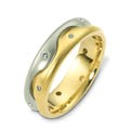 Platinum-Gold Wedding Bands