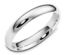 14K Gold Plain Wedding Bands