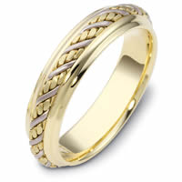Item # 110241 - 14 kt Hand Made Wedding Ring