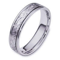 Palladium Classical Wedding Rings