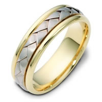 Item # 110781 - 14 kt Hand Made Wedding Ring 
