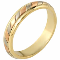 Item # 110921E - 18K Gold Comfort Fit, 4.5mm Wide Wedding Ring