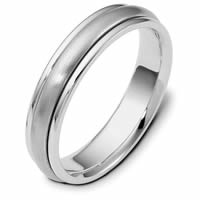 Item # 111271PD - Palladium Comfort Fit, 5.0mm Wide Wedding Ring