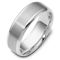 Item # 111351PD - Palladium Comfort Fit, 6.0mm Wide Wedding Ring