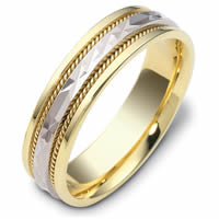 Item # 111661 - Gold Hand Made Comfort Fit Wedding Band