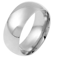 Item # 114841Wx - 10K 9.0mm Domed Wedding Ring