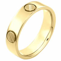Item # 115191E - 18 kt Gold Wedding Ring