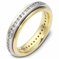Item # 116061 - 14K Gold Diamond Eternity Ring 