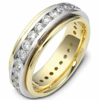 Item # 116141AE - 18K Gold Diamond Eternity Ring