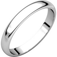 Item # 116801PP - Platinum 4mm Wide His and Hers Wedding Ring