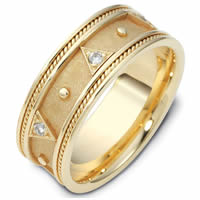 Item # 119011 - 14K Gold Diamond Wedding Band