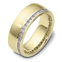 Item # 121941AE - 18K Gold Diamond Eternity Ring
