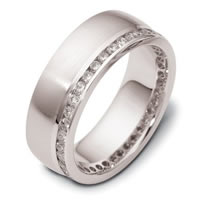 Item # 121941APP - Platinum Diamond Eternity Ring 