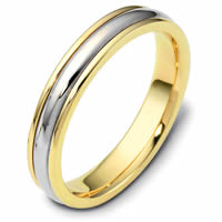 Item # 46799 - 14K Two-Tone Classic Wedding Ring