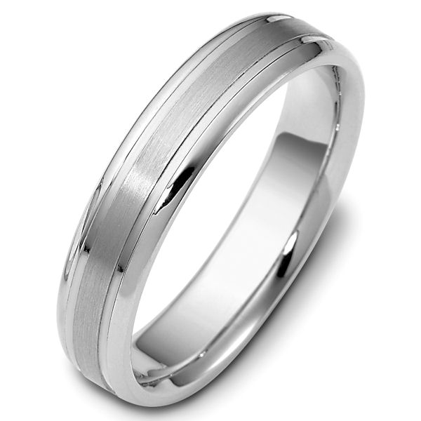 47319W Classic Wedding Ring 14kt White Gold