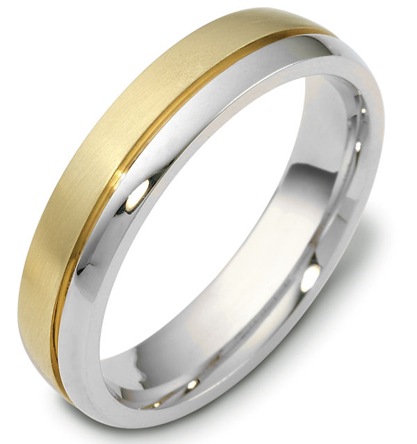 47665 Two-Tone Classic Wedding Ring
