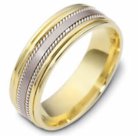 Item # 48038 - Two-Tone Classic Wedding Ring