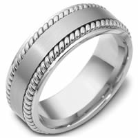 Item # 48039WE - White Gold Classic Wedding Ring