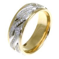 Item # 48164 - 14K Gold Diamond Wedding Band