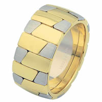 Item # 68709010E - Two-tone Wedding Ring