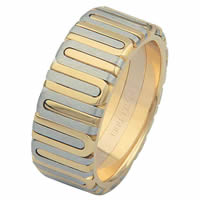 Item # 68710101 - 14 Kt Two-Tone Wedding Ring