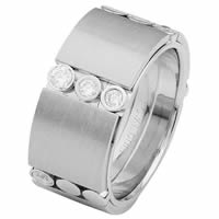 Item # 687272010DW - 14 K White Gold Diamond Wedding Ring