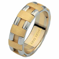 Item # 6873601 - 14 Kt Two-Tone Gold Wedding Ring