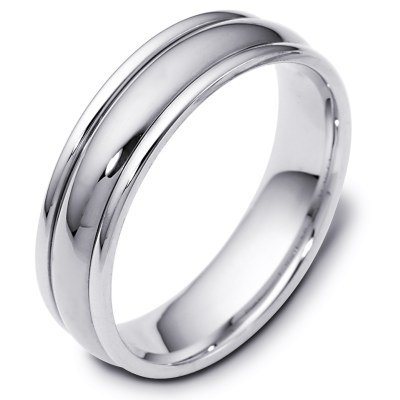 F119591AG Sterling Silver Wedding Band