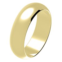 Item # BL25838 - Wedding Band 14Kt Comfort Fit 6mm Wide 