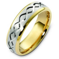 Item # C123911 - 14K Two-Tone Wedding Band.