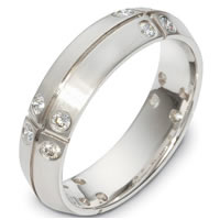 Item # C136411WE - Diamond Wedding Band