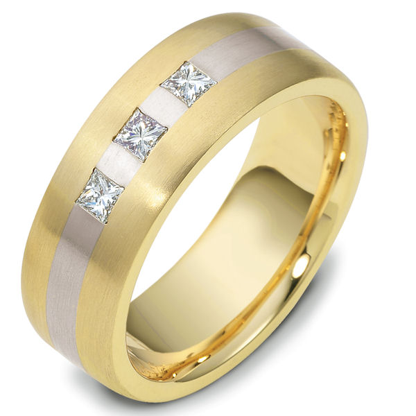 E117751PE Platinum and 18k Gold Diamond Ring.