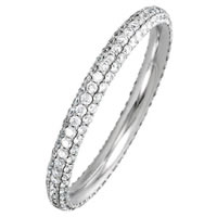 Item # S74046PP - Platinum Diamond Eternity Ring