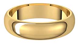 Plain Men's Wedding Bands