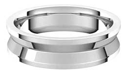 Silver Men's Wedding Bands