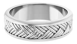 Modern Men's Wedding Bands