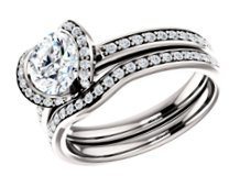 Side Stone Engagement Rings image
